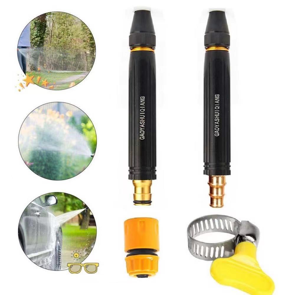 一分錢電費不需要，自動強力增壓三種噴水模式 十倍增強水壓 簡單安裝洗車澆花，打掃衛生，綠化灌溉都很好用